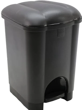 Pedal waste and sanitary bins